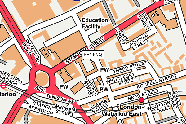 SE1 9NQ map - OS OpenMap – Local (Ordnance Survey) SE1 9NQ map - OS OpenMap – Local (Ordnance Survey)
