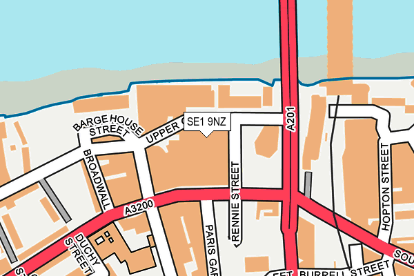 SE1 9NZ map - OS OpenMap – Local (Ordnance Survey) SE1 9NZ map - OS OpenMap – Local (Ordnance Survey)
