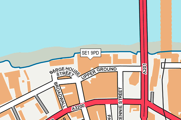 SE1 9PD map - OS OpenMap – Local (Ordnance Survey) SE1 9PD map - OS OpenMap – Local (Ordnance Survey)