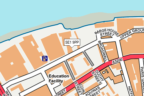 SE1 9PP map - OS OpenMap – Local (Ordnance Survey)