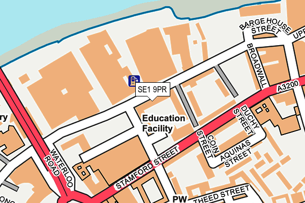 SE1 9PR map - OS OpenMap – Local (Ordnance Survey) SE1 9PR map - OS OpenMap – Local (Ordnance Survey)