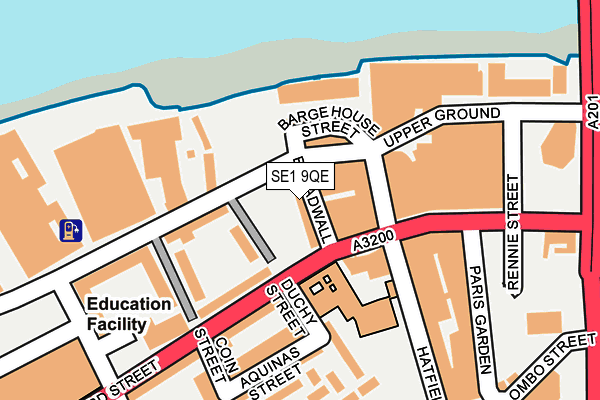 SE1 9QE map - OS OpenMap – Local (Ordnance Survey) SE1 9QE map - OS OpenMap – Local (Ordnance Survey)
