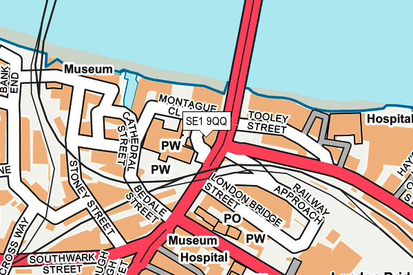 SE1 9QQ map - OS OpenMap – Local (Ordnance Survey) SE1 9QQ map - OS OpenMap – Local (Ordnance Survey)
