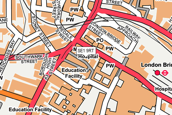 SE1 9RT map - OS OpenMap – Local (Ordnance Survey) SE1 9RT map - OS OpenMap – Local (Ordnance Survey)