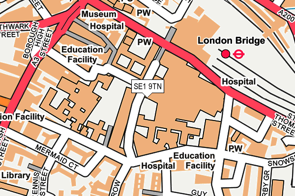 SE1 9TN map - OS OpenMap – Local (Ordnance Survey) SE1 9TN map - OS OpenMap – Local (Ordnance Survey)