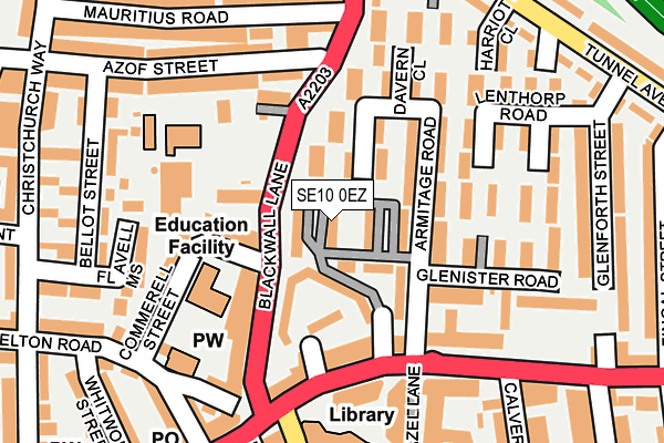 SE10 0EZ map - OS OpenMap – Local (Ordnance Survey) SE10 0EZ map - OS OpenMap – Local (Ordnance Survey)