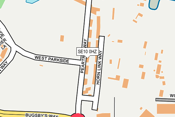 SE10 0HZ map - OS OpenMap – Local (Ordnance Survey) SE10 0HZ map - OS OpenMap – Local (Ordnance Survey)
