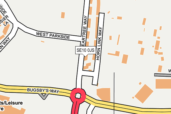 SE10 0JS map - OS OpenMap – Local (Ordnance Survey) SE10 0JS map - OS OpenMap – Local (Ordnance Survey)