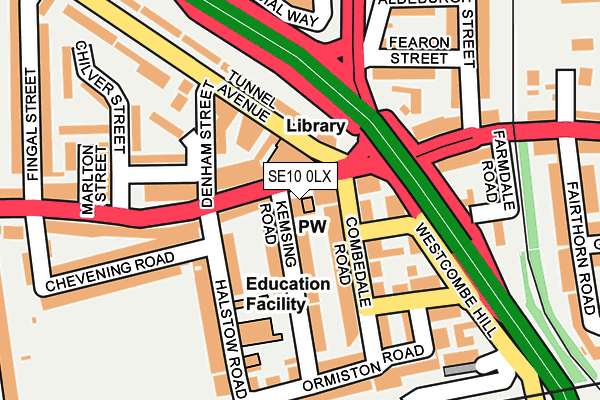 SE10 0LX map - OS OpenMap – Local (Ordnance Survey) SE10 0LX map - OS OpenMap – Local (Ordnance Survey)