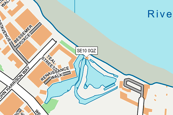 SE10 0QZ map - OS OpenMap – Local (Ordnance Survey) SE10 0QZ map - OS OpenMap – Local (Ordnance Survey)