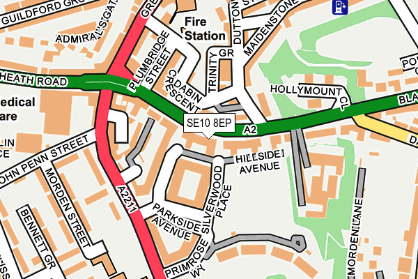 SE10 8EP map - OS OpenMap – Local (Ordnance Survey) SE10 8EP map - OS OpenMap – Local (Ordnance Survey)