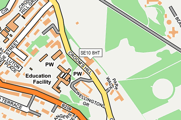 SE10 8HT map - OS OpenMap – Local (Ordnance Survey) SE10 8HT map - OS OpenMap – Local (Ordnance Survey)