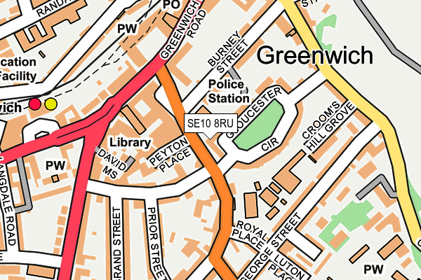SE10 8RU map - OS OpenMap – Local (Ordnance Survey) SE10 8RU map - OS OpenMap – Local (Ordnance Survey)