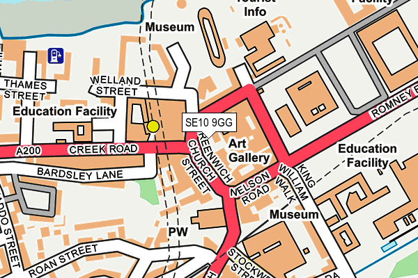 SE10 9GG map - OS OpenMap – Local (Ordnance Survey) SE10 9GG map - OS OpenMap – Local (Ordnance Survey)