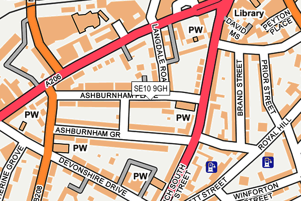 SE10 9GH map - OS OpenMap – Local (Ordnance Survey) SE10 9GH map - OS OpenMap – Local (Ordnance Survey)