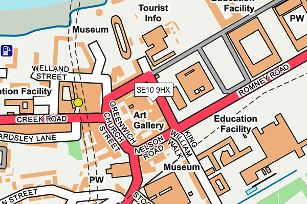 SE10 9HX map - OS OpenMap – Local (Ordnance Survey) SE10 9HX map - OS OpenMap – Local (Ordnance Survey)