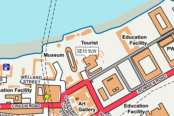 SE10 9LW map - OS OpenMap – Local (Ordnance Survey) SE10 9LW map - OS OpenMap – Local (Ordnance Survey)