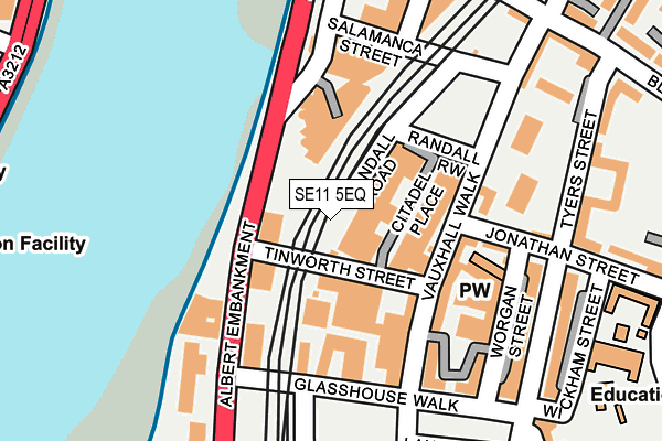 SE11 5EQ map - OS OpenMap – Local (Ordnance Survey) SE11 5EQ map - OS OpenMap – Local (Ordnance Survey)