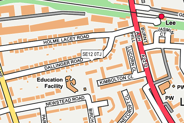 SE12 0TJ map - OS OpenMap – Local (Ordnance Survey) SE12 0TJ map - OS OpenMap – Local (Ordnance Survey)