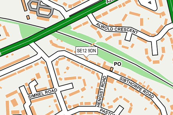 SE12 9DN maps, stats, and open data