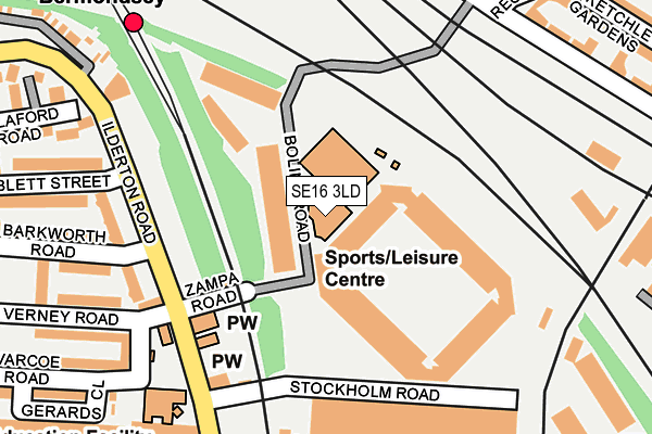 SE16 3LD map - OS OpenMap – Local (Ordnance Survey) SE16 3LD map - OS OpenMap – Local (Ordnance Survey)