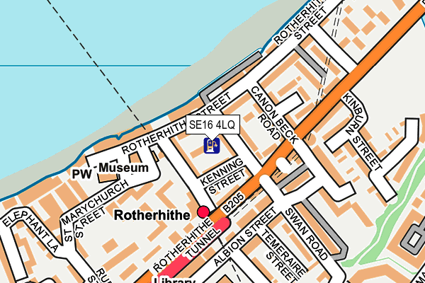 SE16 4LQ map - OS OpenMap – Local (Ordnance Survey) SE16 4LQ map - OS OpenMap – Local (Ordnance Survey)