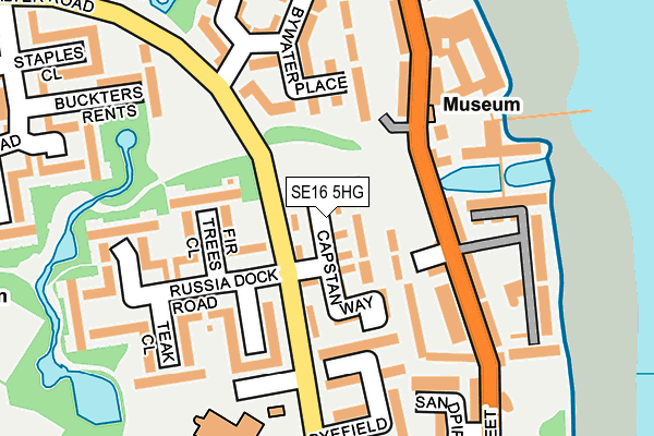 SE16 5HG map - OS OpenMap – Local (Ordnance Survey) SE16 5HG map - OS OpenMap – Local (Ordnance Survey)