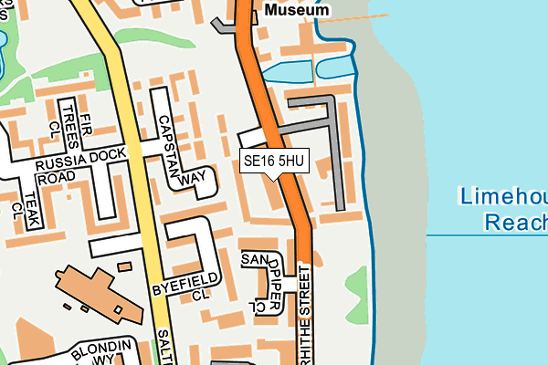 SE16 5HU map - OS OpenMap – Local (Ordnance Survey) SE16 5HU map - OS OpenMap – Local (Ordnance Survey)