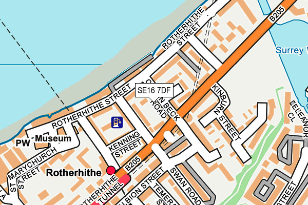 SE16 7DF map - OS OpenMap – Local (Ordnance Survey) SE16 7DF map - OS OpenMap – Local (Ordnance Survey)