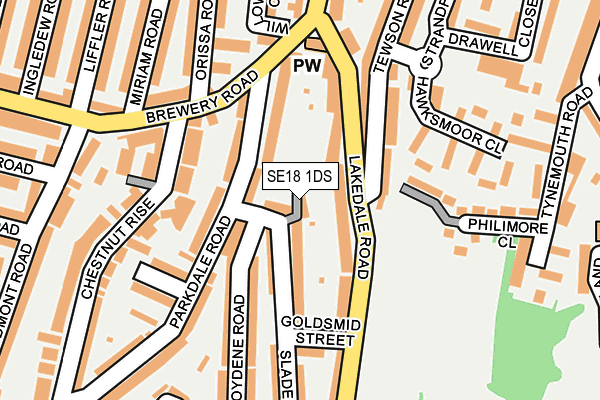 SE18 1DS map - OS OpenMap – Local (Ordnance Survey) SE18 1DS map - OS OpenMap – Local (Ordnance Survey)