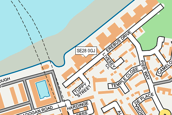 SE28 0GJ map - OS OpenMap – Local (Ordnance Survey) SE28 0GJ map - OS OpenMap – Local (Ordnance Survey)