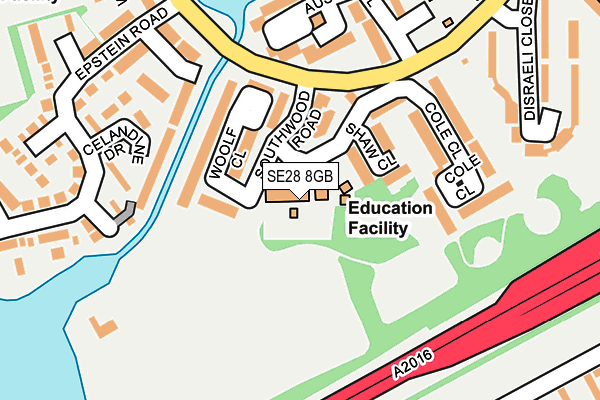SE28 8GB map - OS OpenMap – Local (Ordnance Survey) SE28 8GB map - OS OpenMap – Local (Ordnance Survey)