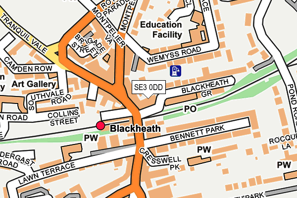 SE3 0DD map - OS OpenMap – Local (Ordnance Survey) SE3 0DD map - OS OpenMap – Local (Ordnance Survey)