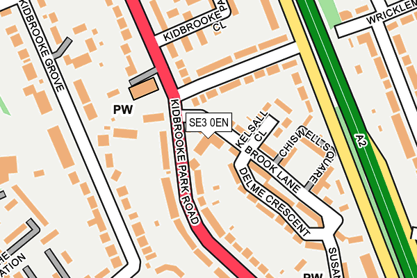 SE3 0EN map - OS OpenMap – Local (Ordnance Survey) SE3 0EN map - OS OpenMap – Local (Ordnance Survey)