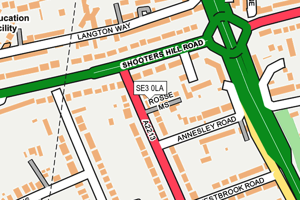 SE3 0LA map - OS OpenMap – Local (Ordnance Survey) SE3 0LA map - OS OpenMap – Local (Ordnance Survey)