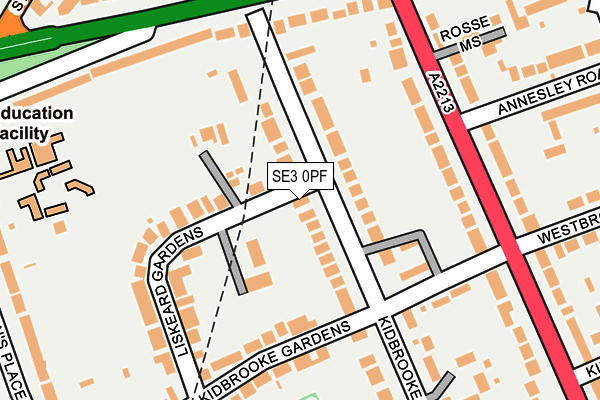 SE3 0PF map - OS OpenMap – Local (Ordnance Survey) SE3 0PF map - OS OpenMap – Local (Ordnance Survey)