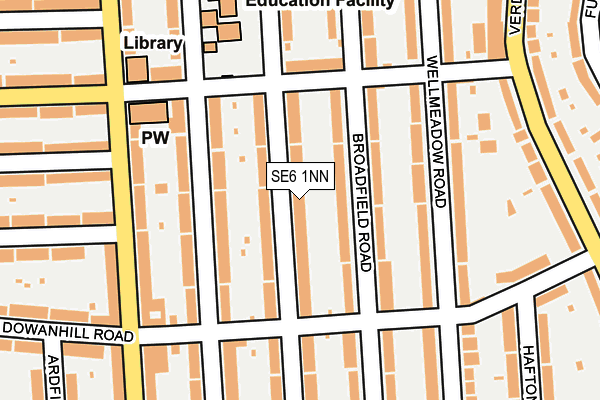 SE6 1NN map - OS OpenMap – Local (Ordnance Survey) SE6 1NN map - OS OpenMap – Local (Ordnance Survey)