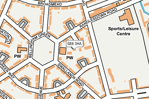 SE6 3HA map - OS OpenMap – Local (Ordnance Survey) SE6 3HA map - OS OpenMap – Local (Ordnance Survey)