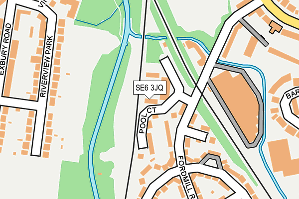 SE6 3JQ map - OS OpenMap – Local (Ordnance Survey) SE6 3JQ map - OS OpenMap – Local (Ordnance Survey)