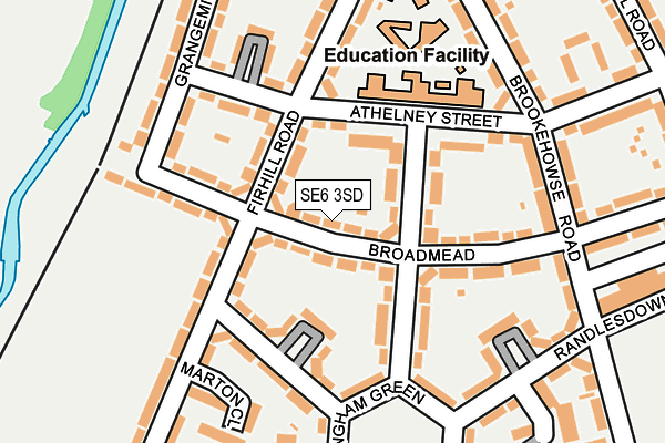SE6 3SD map - OS OpenMap – Local (Ordnance Survey) SE6 3SD map - OS OpenMap – Local (Ordnance Survey)
