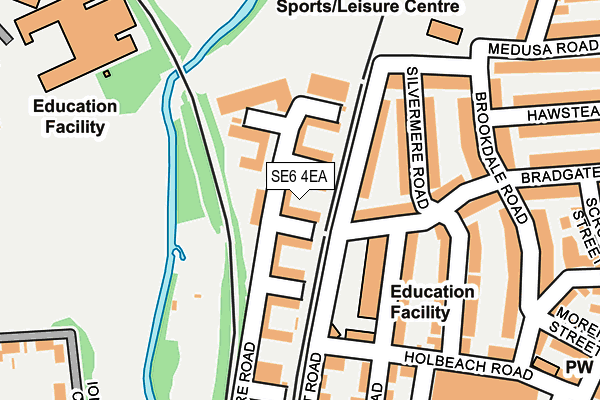 SE6 4EA map - OS OpenMap – Local (Ordnance Survey) SE6 4EA map - OS OpenMap – Local (Ordnance Survey)