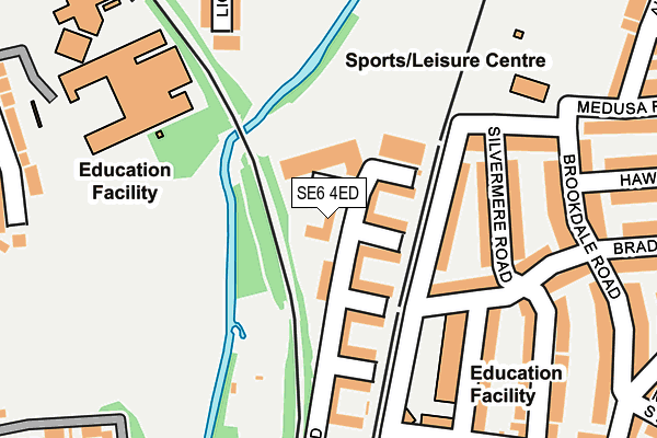 SE6 4ED map - OS OpenMap – Local (Ordnance Survey) SE6 4ED map - OS OpenMap – Local (Ordnance Survey)