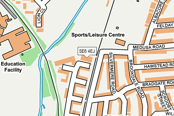 SE6 4EJ map - OS OpenMap – Local (Ordnance Survey) SE6 4EJ map - OS OpenMap – Local (Ordnance Survey)