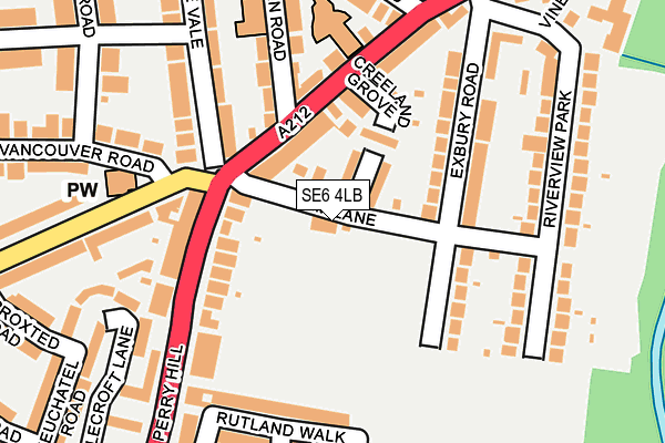 SE6 4LB map - OS OpenMap – Local (Ordnance Survey) SE6 4LB map - OS OpenMap – Local (Ordnance Survey)