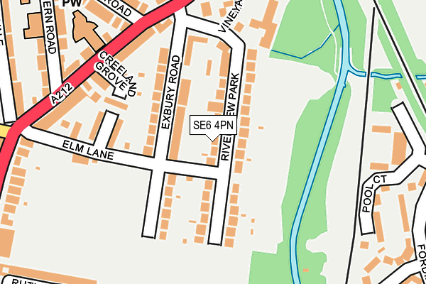 SE6 4PN map - OS OpenMap – Local (Ordnance Survey) SE6 4PN map - OS OpenMap – Local (Ordnance Survey)