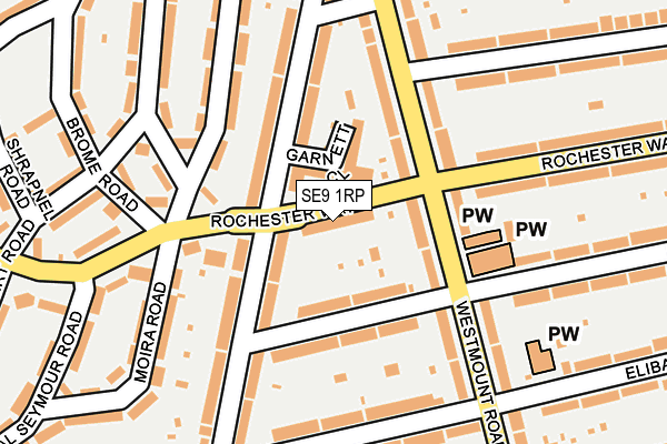 SE9 1RP map - OS OpenMap – Local (Ordnance Survey) SE9 1RP map - OS OpenMap – Local (Ordnance Survey)
