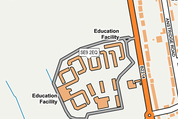 SE9 2EQ map - OS OpenMap – Local (Ordnance Survey) SE9 2EQ map - OS OpenMap – Local (Ordnance Survey)