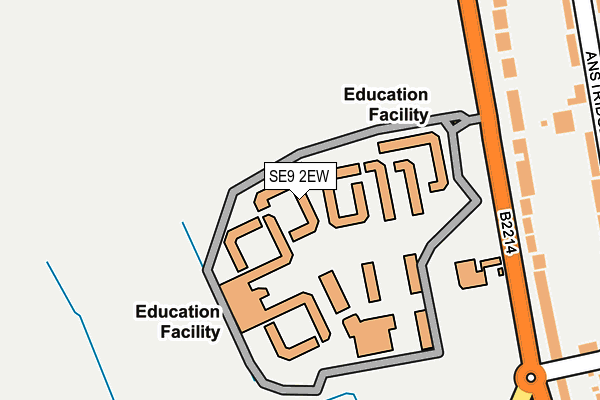 SE9 2EW map - OS OpenMap – Local (Ordnance Survey) SE9 2EW map - OS OpenMap – Local (Ordnance Survey)