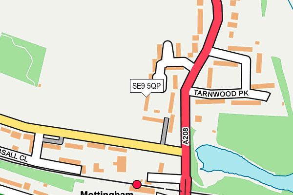 SE9 5QP map - OS OpenMap – Local (Ordnance Survey) SE9 5QP map - OS OpenMap – Local (Ordnance Survey)