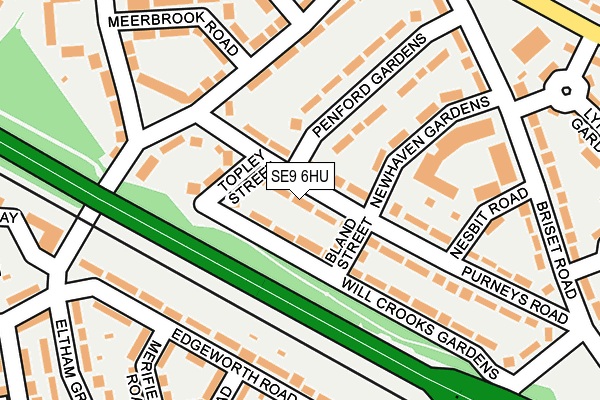 SE9 6HU map - OS OpenMap – Local (Ordnance Survey) SE9 6HU map - OS OpenMap – Local (Ordnance Survey)